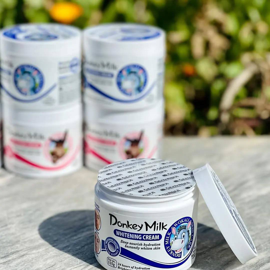 کرم روشن کننده پوست با عصاره شیر الاغ